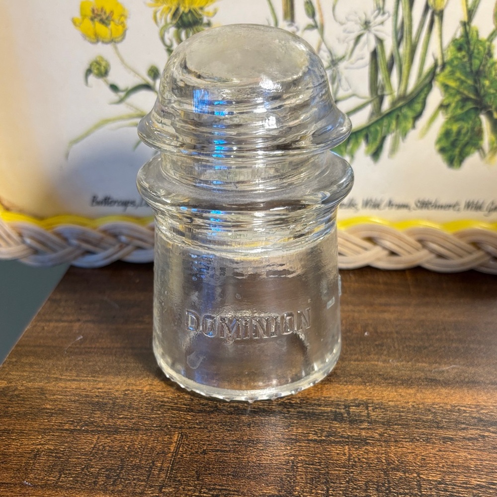 Dominion - 9 Vintage Glass Insulator